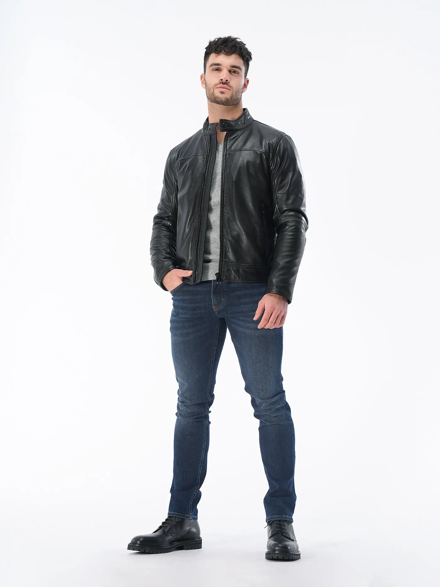 JOOP | Lederjacke CLEARY-W | schwarz